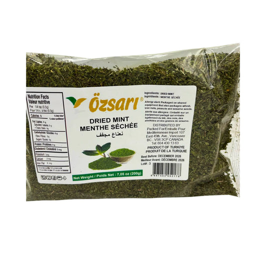 Ozsari Dried Mint (100g x 12)
