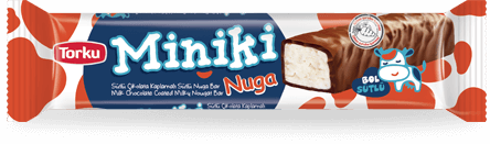 Miniki Choc. Coated Nuga Bar (240g x 8)