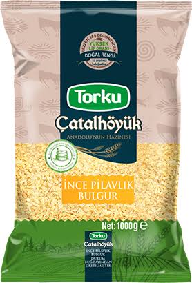 Torku Medium Coarse Bulgur Ince Pilavlik  406005 (1kg x 12)