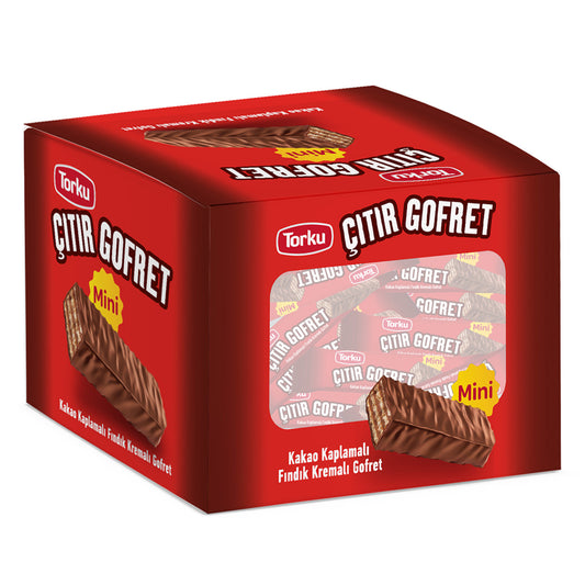 Torku mini Gofret w/ Hazelnut cream 408936 (600g x 6)