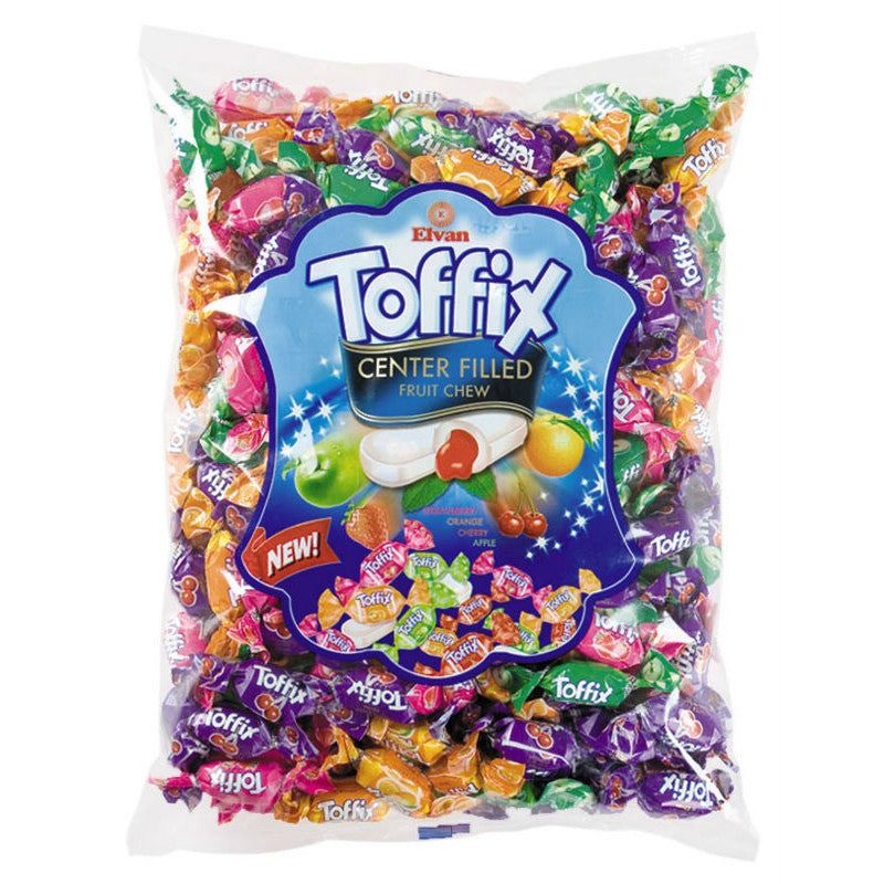 Toffix Center Filled Fruit Chew (1kg x 8)
