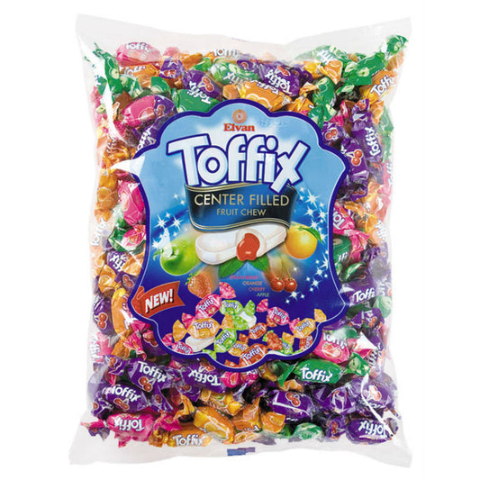 Toffix Center Filled Fruit Chew (1kg x 8)