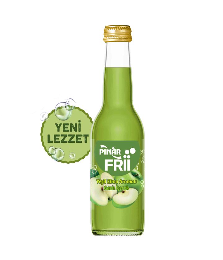 Pinar Frii Green Apple Drink (250ml x 4x6)