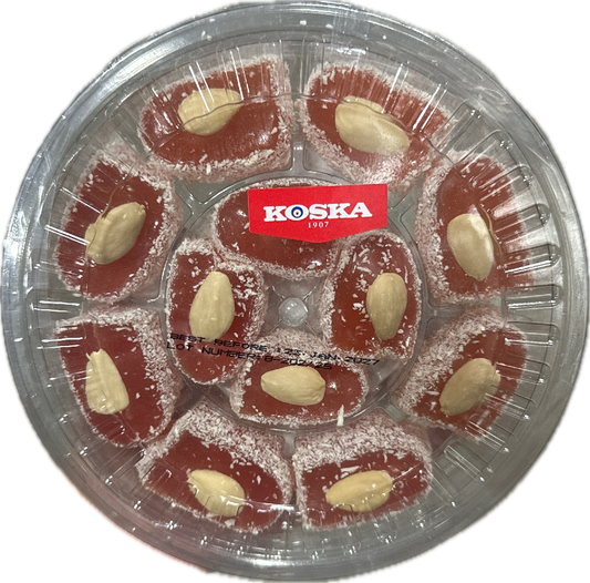 Rose Flavered Palace Turkish Delight w/ Almond (300g X12)