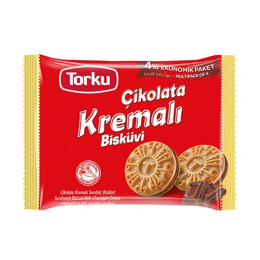 Kremali Sandwich Biscuit w/ Chocolate Cream (61g x 4 x 8)