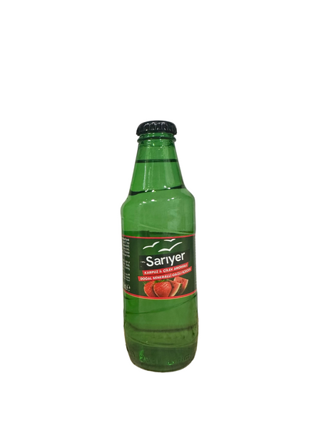 Watermelon Strawberry Mineral Water Glass Bottle (200ml x 24)