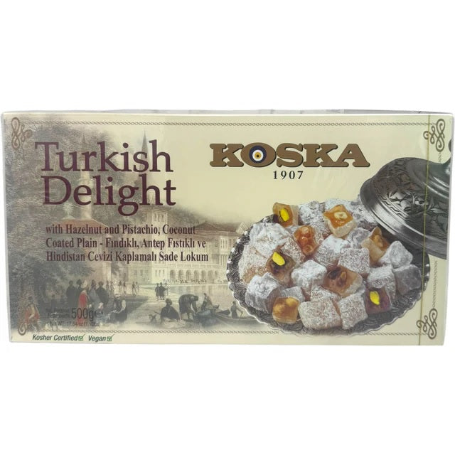 Palace Turkish Delight w/ Walnut (500g x 12)