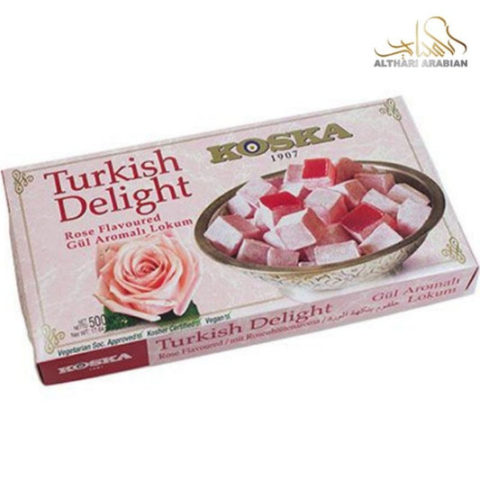Rose Flavered Palace Turkish Delight w/ Almond (300g X12)