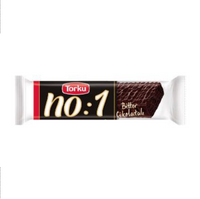 No:1 Bitter Choc. Coated Wafer w/ Hazelnut Cream (35g x 24 x 6)