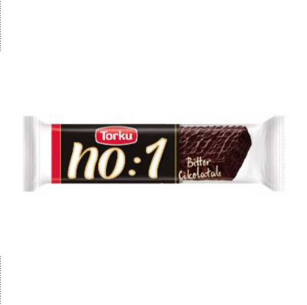 No:1 Bitter Choc. Coated Wafer w/ Hazelnut Cream (35g x 24 x 6)