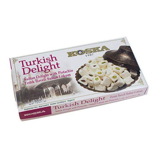 Sultan Mixed Flavored Turkish Delight (500g x 12)