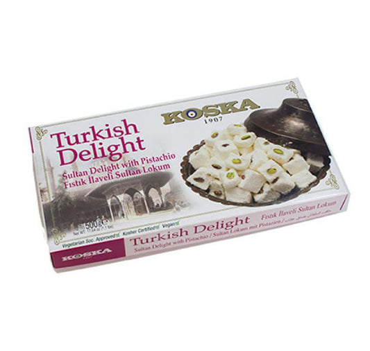 Sultan Turkish Delight With Pistachio (500g x 12)