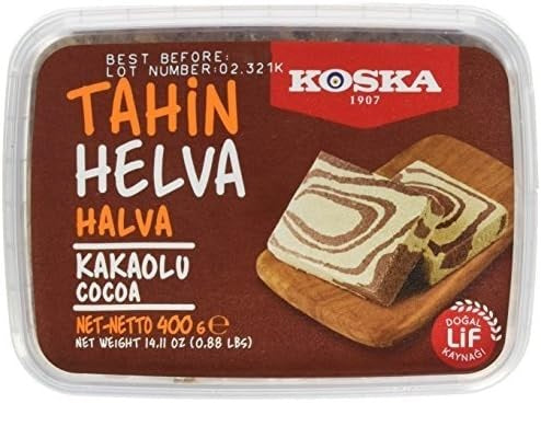 Tahin Halva w/ Cacao (400g x 8)