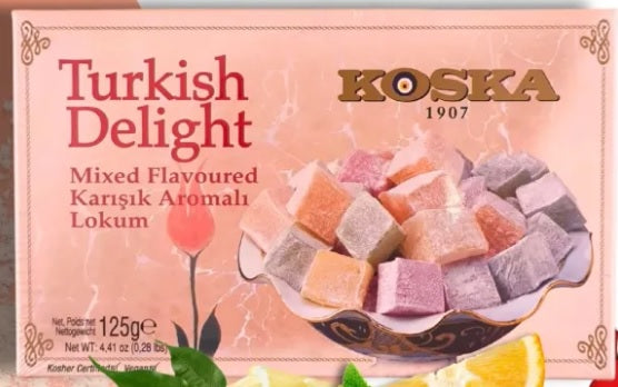 Turkish Delight Mixed Flavored (125gx24)