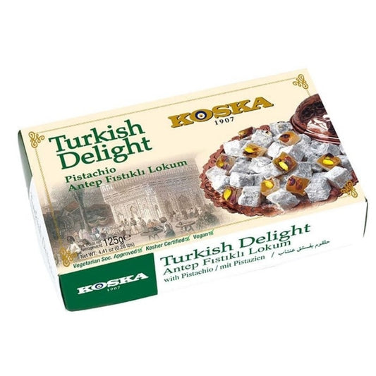 Turkish Delight w/ Extra Pistachio (125g x 24)