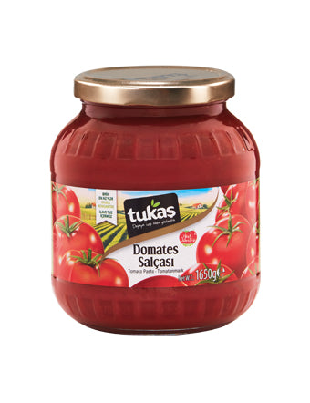Tukas Tomato Paste in Glass (1700g x 6)