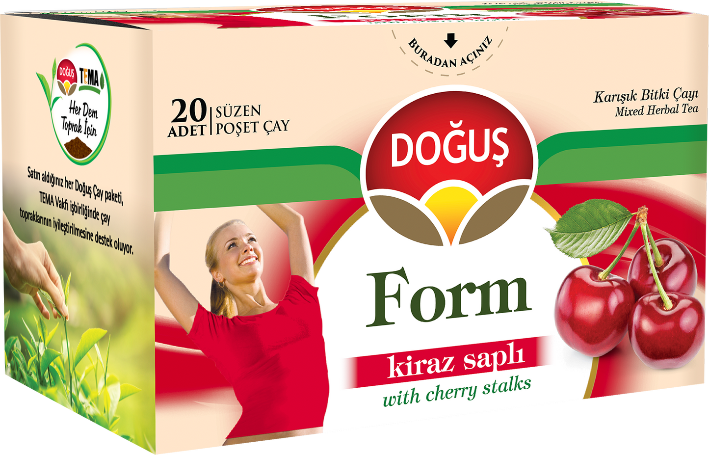 Sapli Form Bitki Tea Bag (1.8g x 20 x 12)
