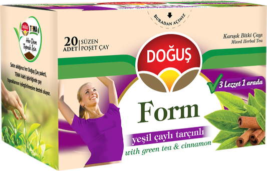 Form Tar. Suz Green Tea Bag (2g x 20 x 12)