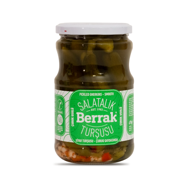 Smooth Gherkins Pickles (720ml x 12)