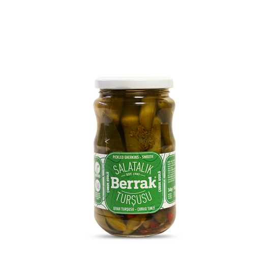 Smooth Gherkins Pickles (370ml x 12)