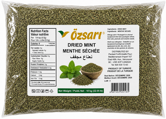 Ozsari Dried Mint 10KG