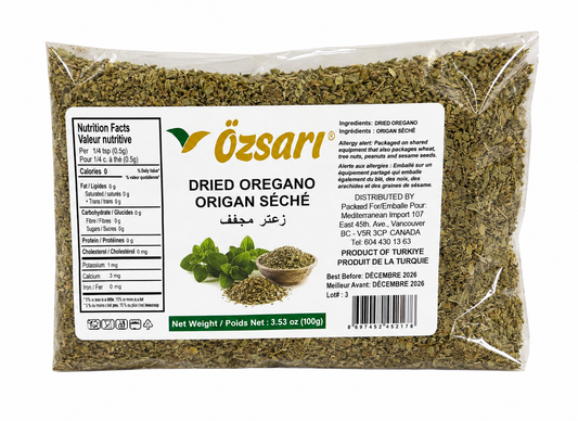Dried Oregano (100g x 12)