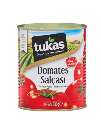 Tukas Tomato Paste in Tin (830g x 12)