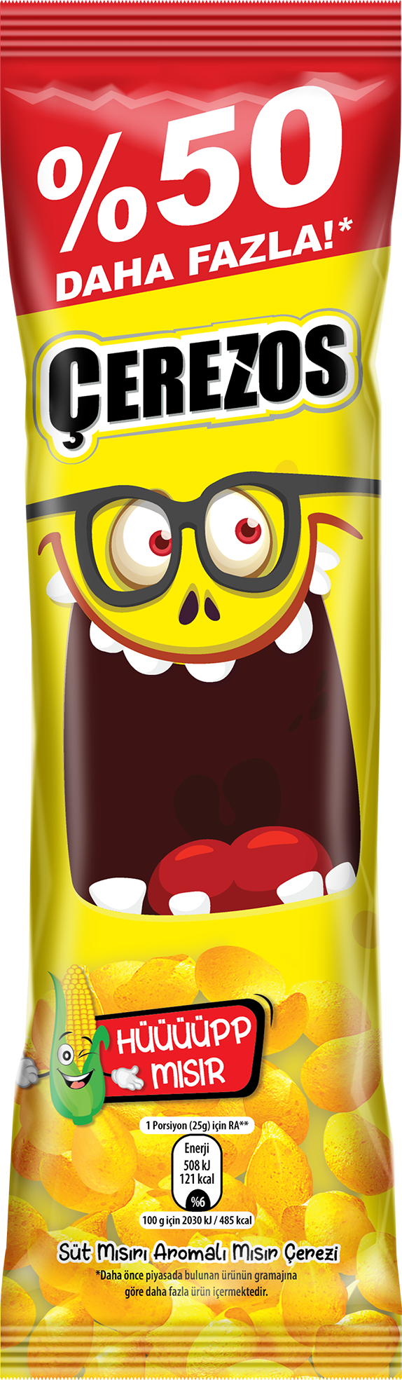Cerezos Corn Balls 50% More (26g x 40)