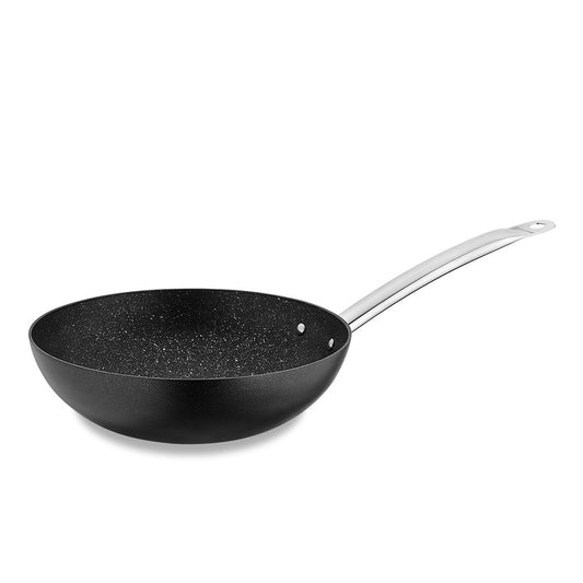 Granite Alu. Wok 24X6.5cm(1 x 6)
