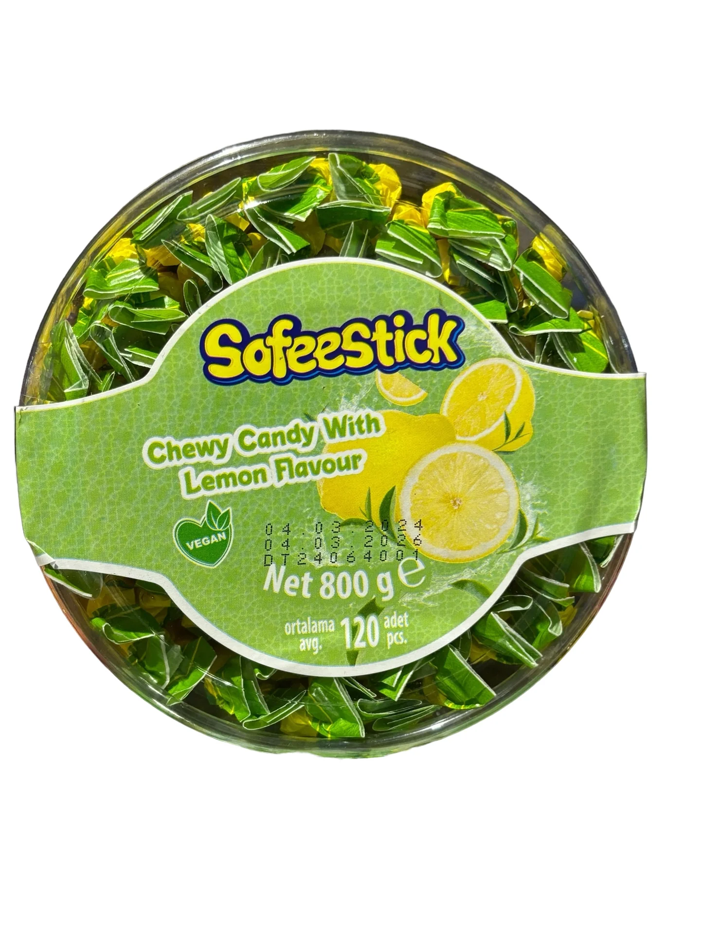 Sofeestick Lemon (800g x 8)