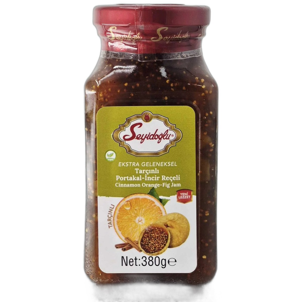 Jam with Dried Figs, Orange and Cinnamon Extra Traditional (380g x 12)