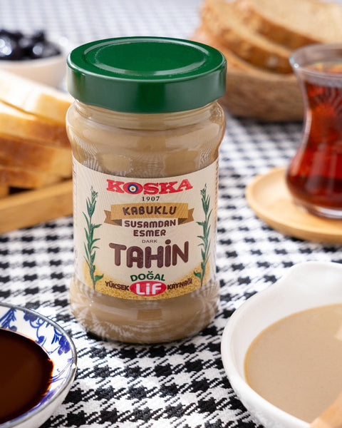 Dark Sesame Paste (Tahin) (300g x 12) Koska