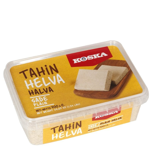 Tahin Helva Plain (700g x 12) Koska