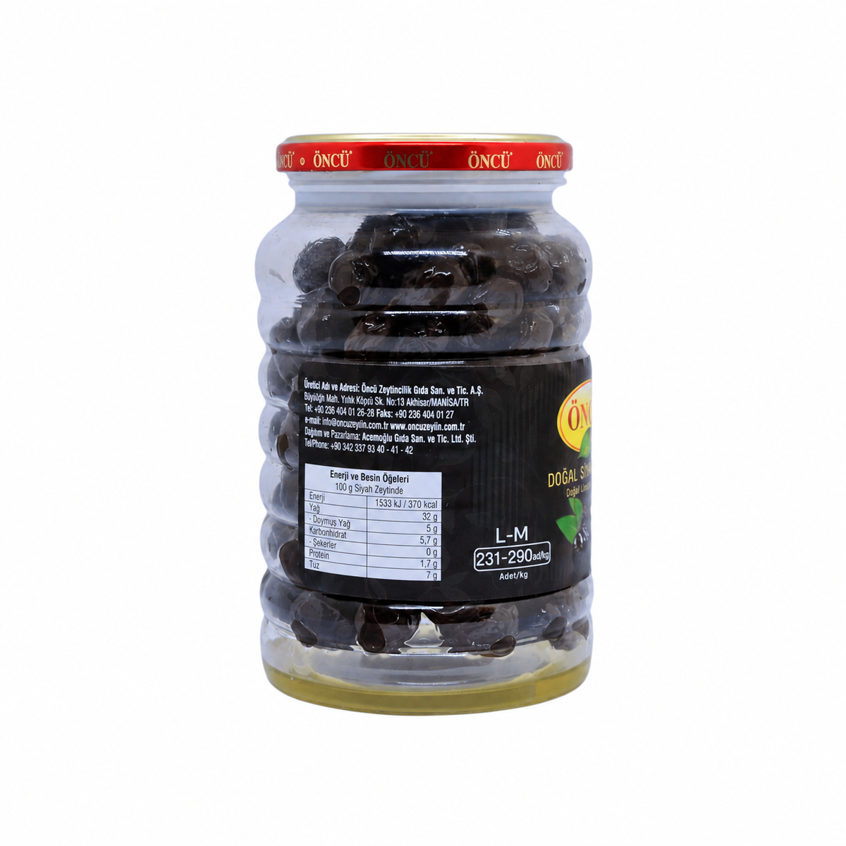 Black Olives L - M (2000g x 6)