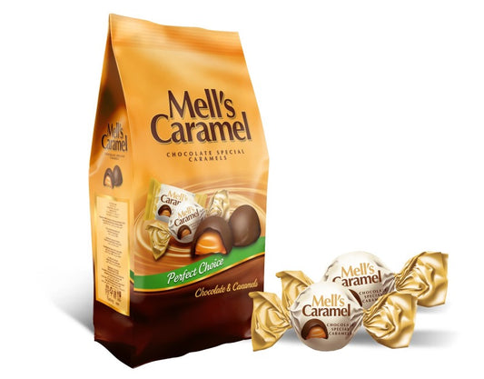 Mell's Chocolate Caramel Bag (250g x 24)