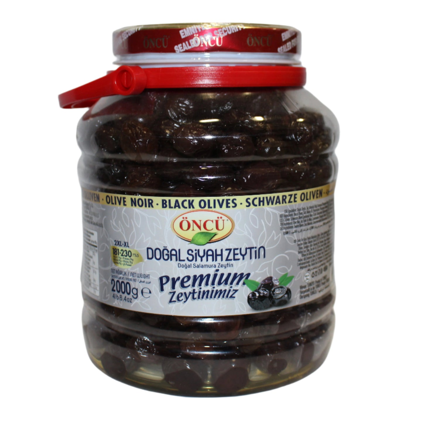 Black Olives 2XL - XL (2000g x 4)