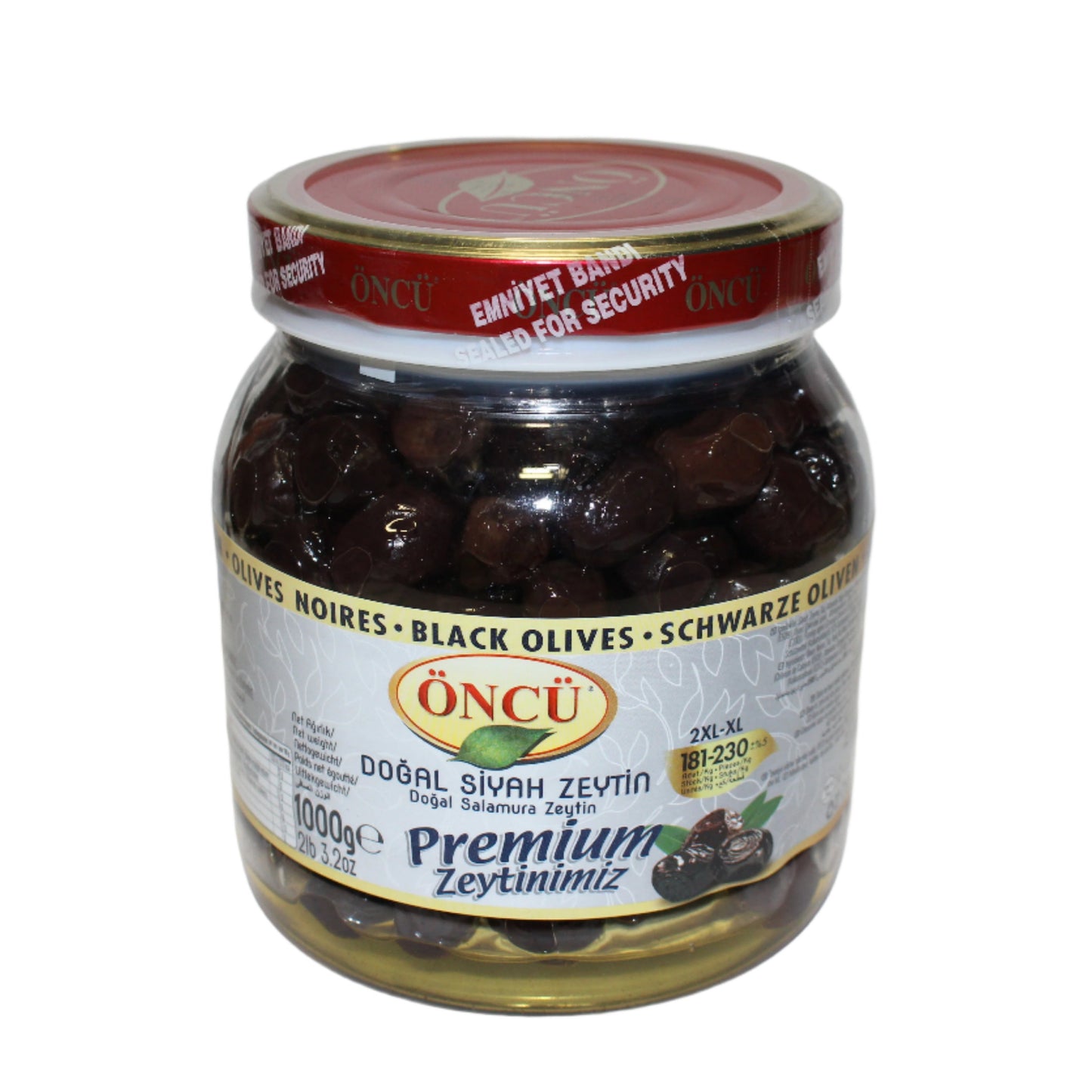Black Olives 2XL - XL (1000g x 6)