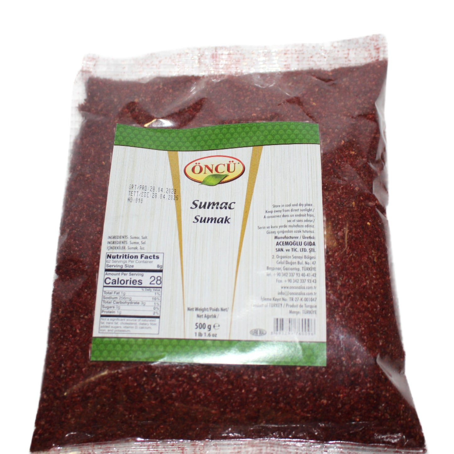 Sumac (500g x 20)