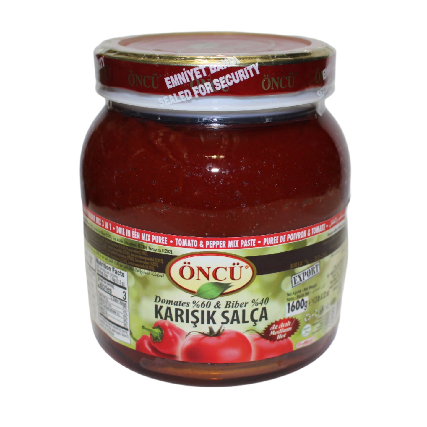Tomato And Pepper Mix Paste (1600g x 6)