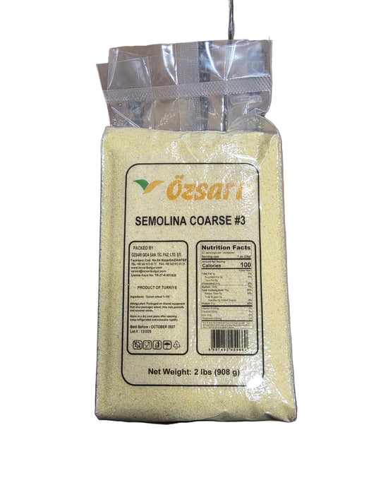 Semolina Coarse #3 (908g x 12)