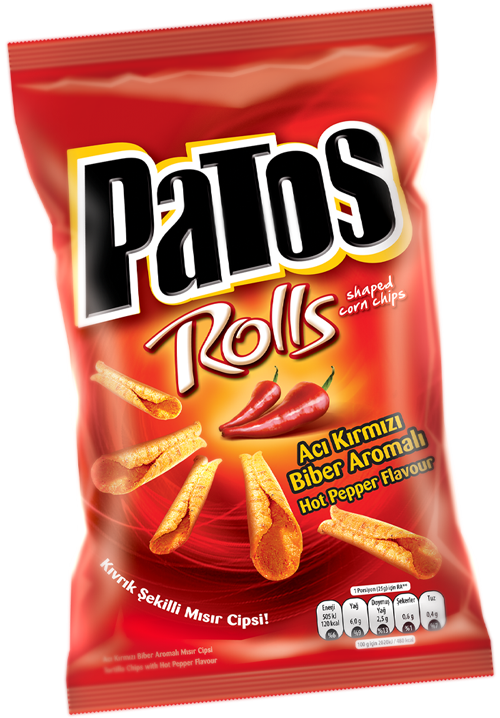 Patos Rolls Hot Party 20% (150g x 15)